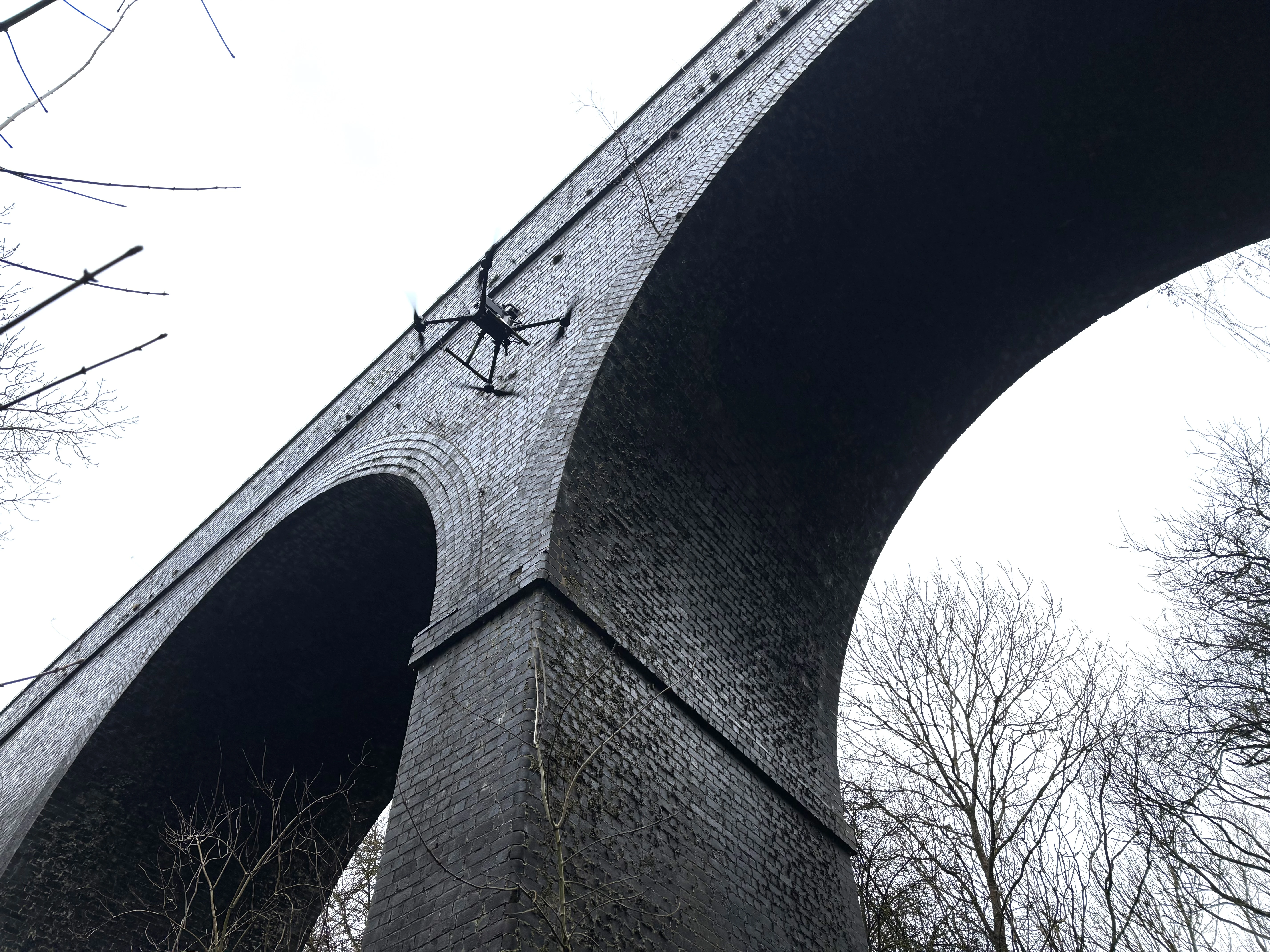 Using drone technology is making bridge inspections safer and more efficient